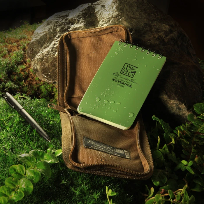 Rite In The Rain All Weather Notebook Kit Tan Cover 3 Rite In The Rain All Weather Notebook Kit Tan Cover