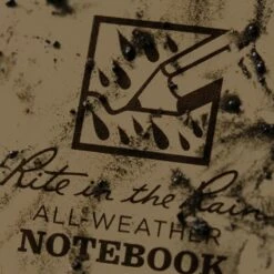 Rite In The Rain No. 935T All Weather Notebook Dark Tan -Hema Shop RITR 935T Dark 2