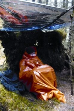 High Visibility Orange Survival Bag