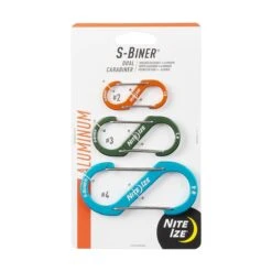 Nite Ize S-Biner Dual Carabiner Aluminium 3 Pack