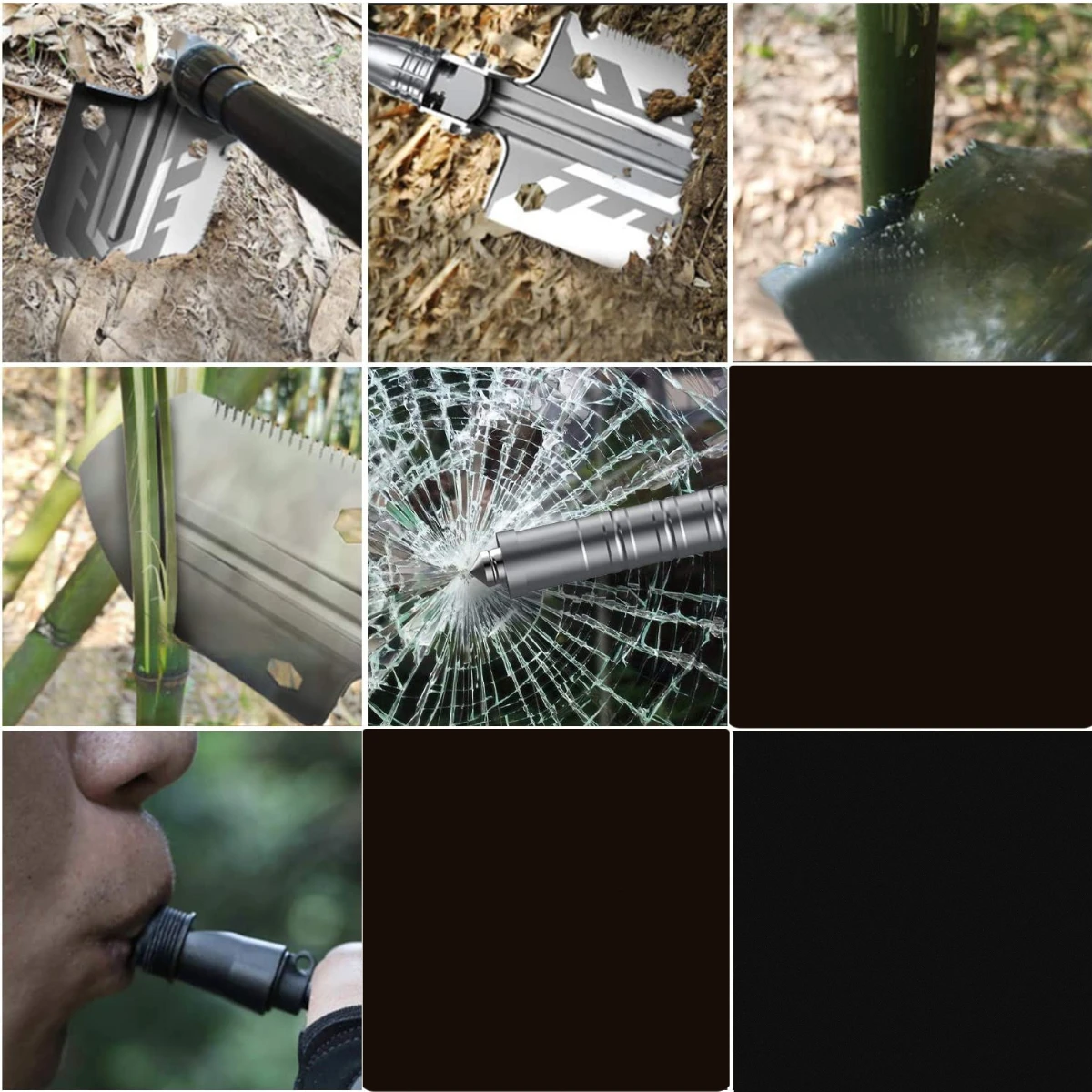 Outdoor Extendable Multifunctional Folding Shovel 5 Outdoor Extendable Multifunctional Folding Shovel - Image 3