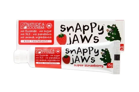 Kids Toothpaste Super Strawberry Fluoride Free 75g 3 Kids Toothpaste Super Strawberry Fluoride Free 75g