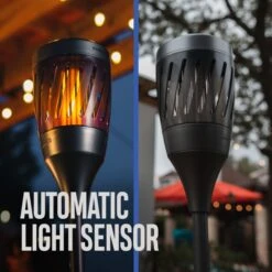 Solar Torch Zapper W/ Flickering Flame 8 Solar Torch Zapper W/ Flickering Flame -Hema Shop SKE ZAP 1008 A 1