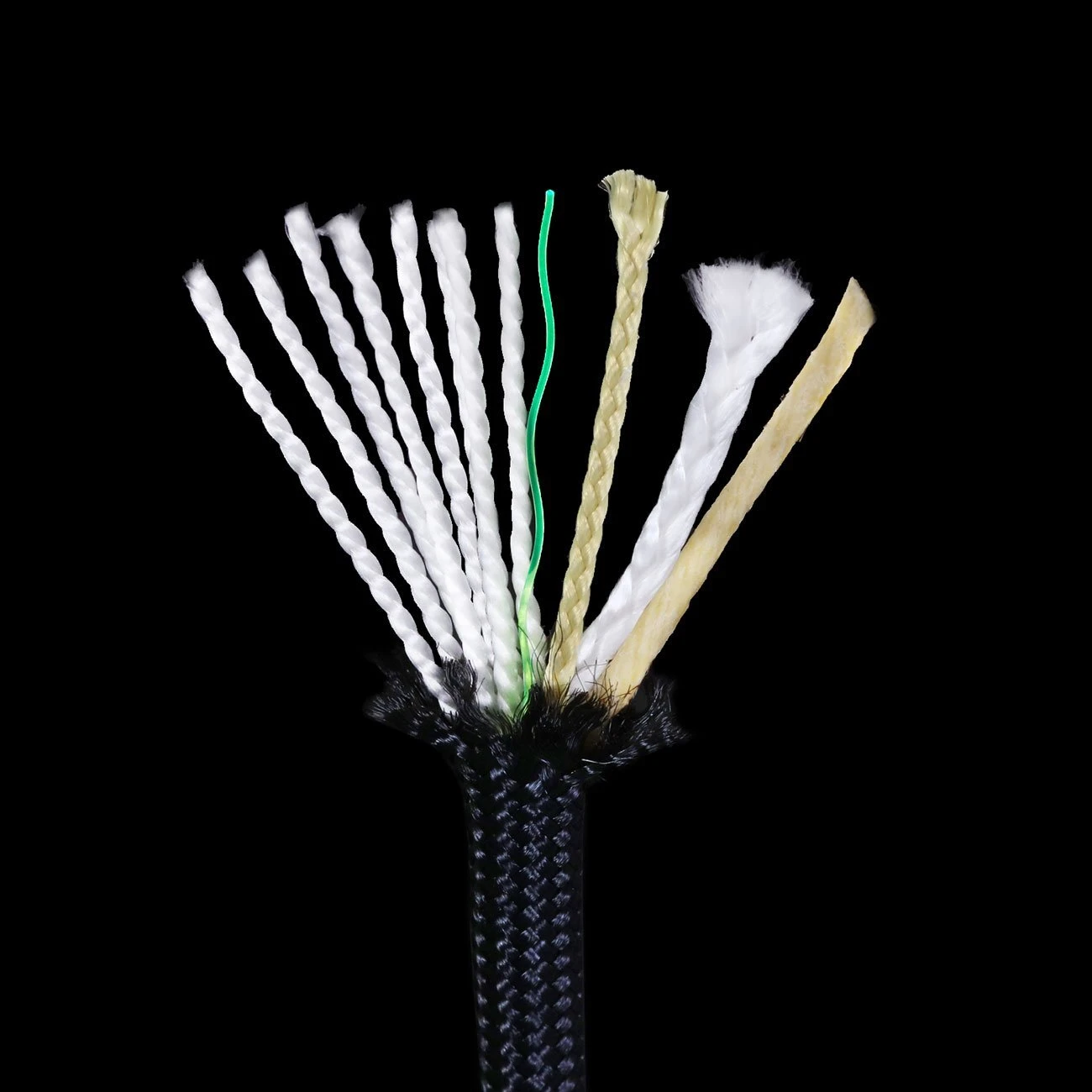 Tactical Black Parapocalypse Ultimate Kevlar Dyna X 11-Strand Paracord 4 Tactical Black Parapocalypse Ultimate Kevlar Dyna X 11-Strand Paracord - Image 2