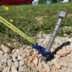 Heavy Duty 15cm Screw-in Tent Pegs Aluminium (4 Pack) -Hema Shop SUHP61 3