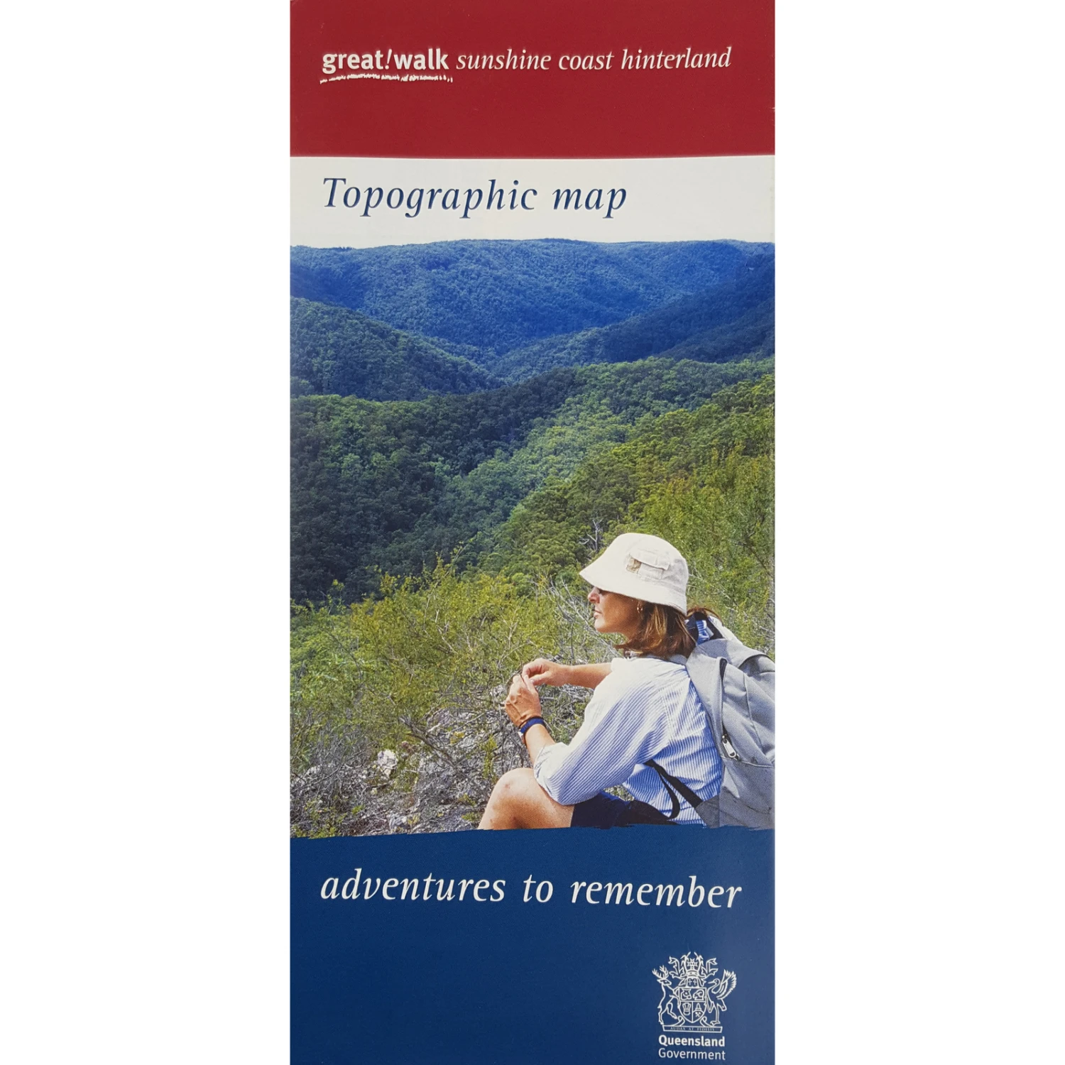 Sunshine Coast QLD Great Walk Topographic Map 3 Sunshine Coast QLD Great Walk Topographic Map