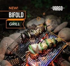 Vargo Titanium Bi Fold Grill -Hema Shop T 488 2