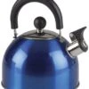 CLEARANCE Stainless Steel Anodised Whistling Kettle Blue -Hema Shop TCC218