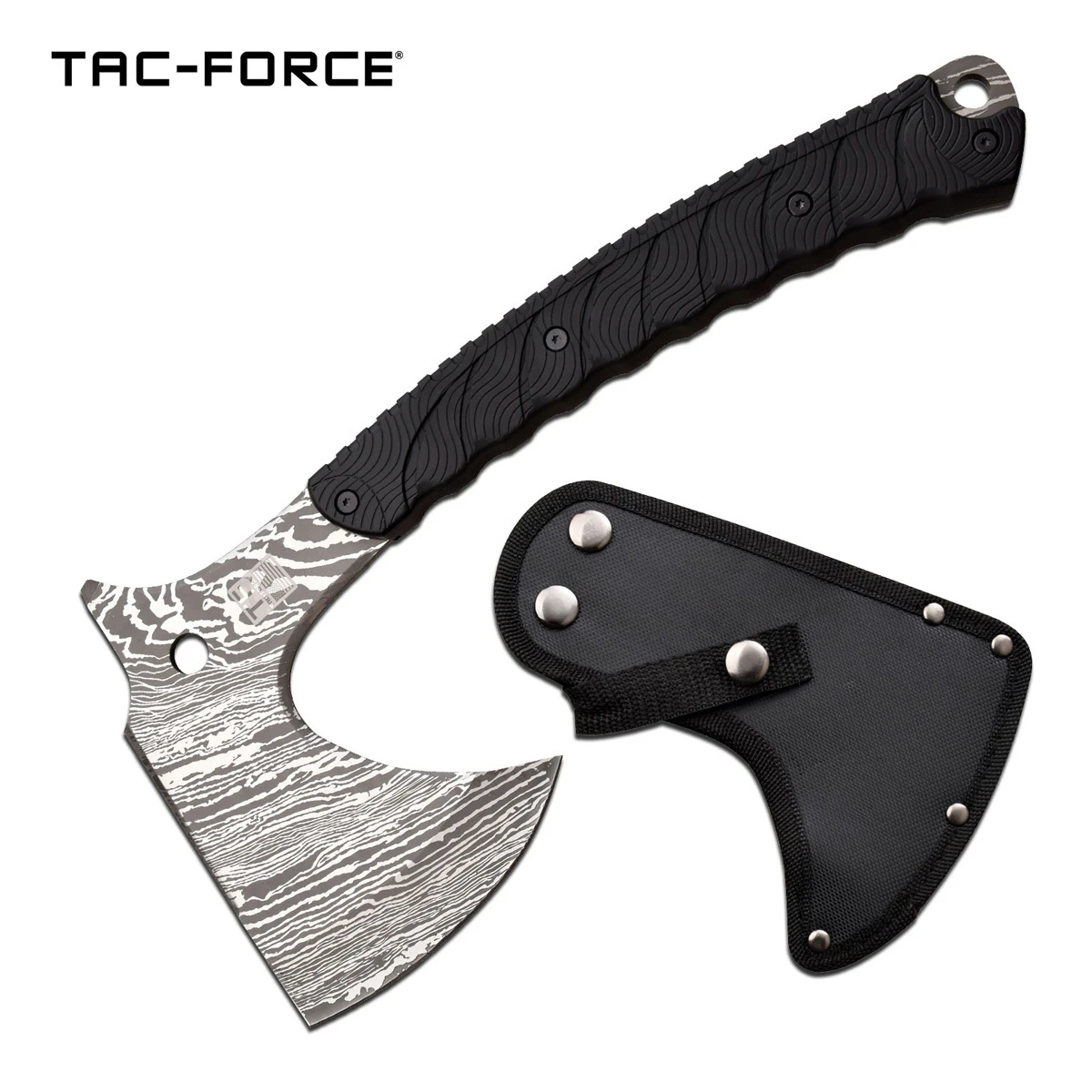 Tac-Force Etched Blade Full-Tang Hatchet 3 Tac-Force Etched Blade Full-Tang Hatchet