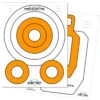 Rite In The Rain Close Range Target 25 Sheet White/Orange