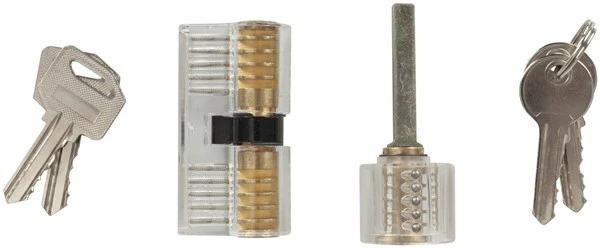 ProTech 2 Piece Cylinder Lock Kit With Keys 3 ProTech 2 Piece Cylinder Lock Kit With Keys