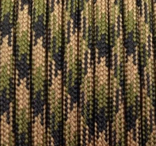Mil-Spec Military Camo Paracord 550 (100ft) MADE IN USA 3 Mil-Spec Military Camo Paracord 550 (100ft) MADE IN USA