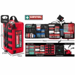 SURVIVAL Premium Workplace Molle First Aid Kit -Hema Shop Work 5