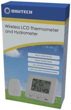 Wireless In & Out Thermometer And Hygrometer -Hema Shop XC0322 2