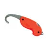 Rescue 911 Stainless Steel Hook Blade W/Sheath (Orange)