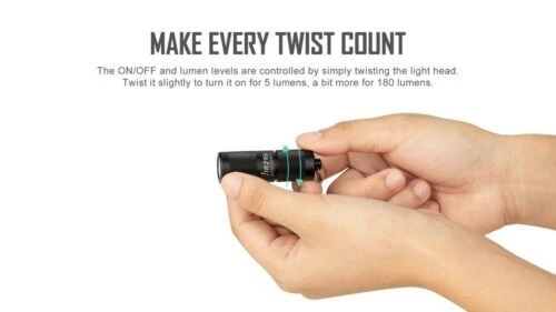Olight I1R2 Pro Rechargeable Keychain Light 180 Lumens 5 Olight I1R2 Pro Rechargeable Keychain Light 180 Lumens - Image 3