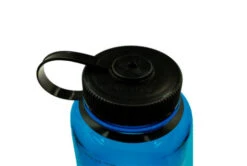Blue With Black Nalgene Wide Mouth Water Bottle 1 Litre 10 Blue With Black Nalgene Wide Mouth Water Bottle 1 Litre -Hema Shop nalgenewide1000blueA 2