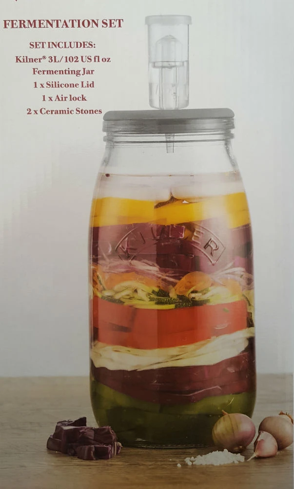 Kilner Fermentation 3.0L Jar Set 4 Kilner Fermentation 3.0L Jar Set - Image 2